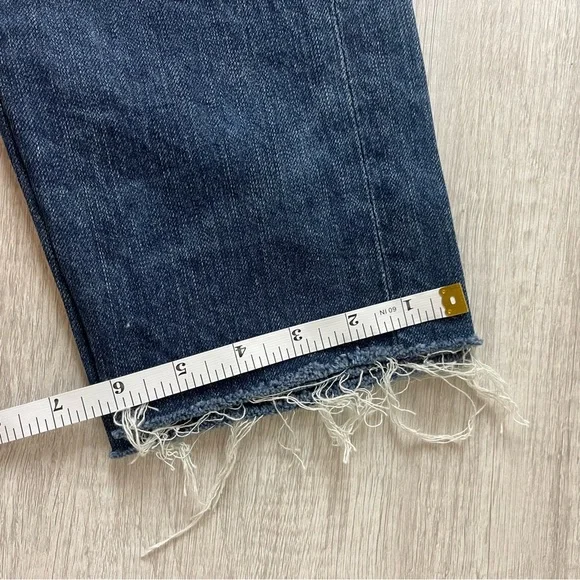 Citizens of Humanity Liya High Rise Classic Fit Crop with Distressed Hem, 26 - Picture 14 of 14